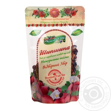 Tea Polissia tea rose hip loose 100g - buy, prices for MegaMarket - photo 1