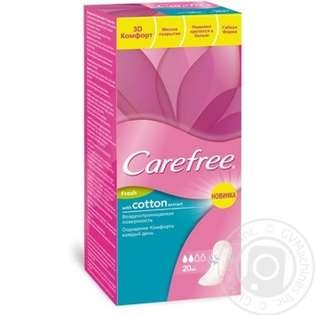 Pads Carefree for women 20pcs - buy, prices for MegaMarket - photo 2