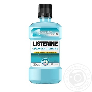 Ополіскувач для ротової порожнини Listerine Сильні зуби Здорові ясна 250мл купити, ціни на МегаМаркет - фото 1