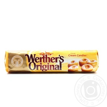 Карамель вершкова Storck Werther's Original 50г купити, ціни на МегаМаркет - фото 1