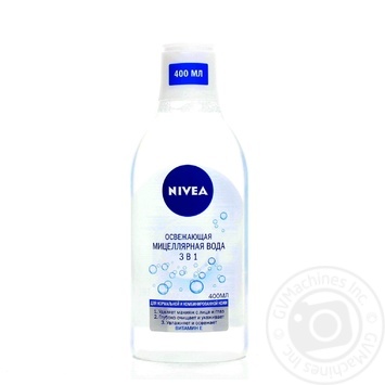 Вода міцеллярная Nivea 3в1 Освіжаюча 400мл купити, ціни на МегаМаркет - фото 1