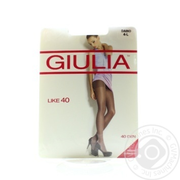 Колготи жін. Giulia Like 40 Daino 4 купити, ціни на МегаМаркет - фото 2