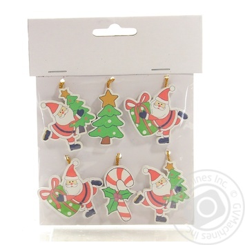 Christmas Tree Decorations Set 6pcs SWE-246 - buy, prices for NOVUS - photo 2