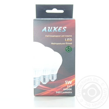 Aukes LED Lamp 5W E27 6400K - buy, prices for NOVUS - photo 2