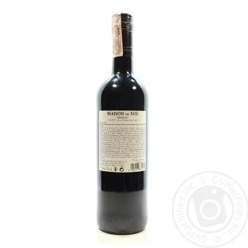 Wine red dry 13% 750ml glass bottle - buy, prices for MegaMarket - photo 2