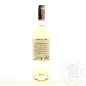 Вино Maison du Sud Sauvignon Blanc біле сухе 0.75л х6 купити, ціни на МегаМаркет - фото 2