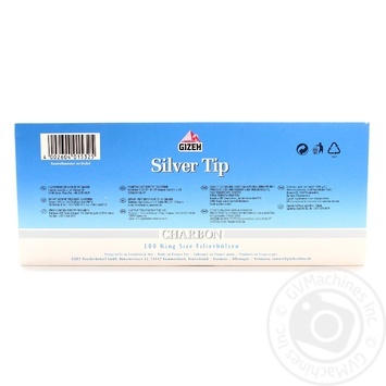 Гільзи Gizeh Silver Tip 100шт - купити, ціни на ULTRAMARKET - фото 2