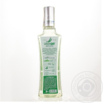 Настоянка GreenDay Green Pepper Ultrasoft 40% 0,5л x6 купить, цены на МегаМаркет - фото 2