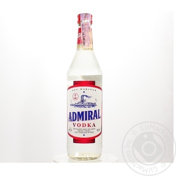 Vodka Admiral 40% 900g glass bottle - buy, prices for MegaMarket - photo 1
