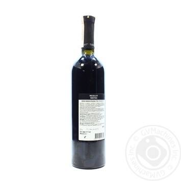 Wine merlot Kvint red dry 15% 750ml glass bottle - buy, prices for MegaMarket - photo 2