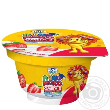 Cottage cheese dessert Lactel Loko Moko Strawberry 5% 150g - buy, prices for NOVUS - photo 3