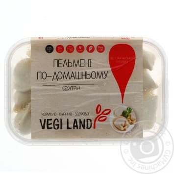Meat dumplings Vegi land homemade 250g - buy, prices for MegaMarket - photo 1