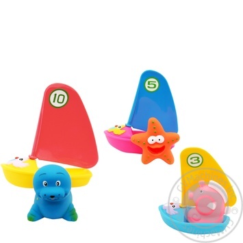 Baby Team Set of Toys for Bathroom Cheerful Surfer 9007 - buy, prices for NOVUS - photo 3