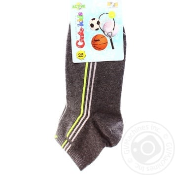 Носки детские Conte Kids Active р.22 серый - купить, цены на - фото 1