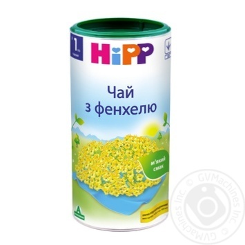Baby herbal tea HiPP with fennel for 1+ week babies 200g - buy, prices for MegaMarket - photo 2