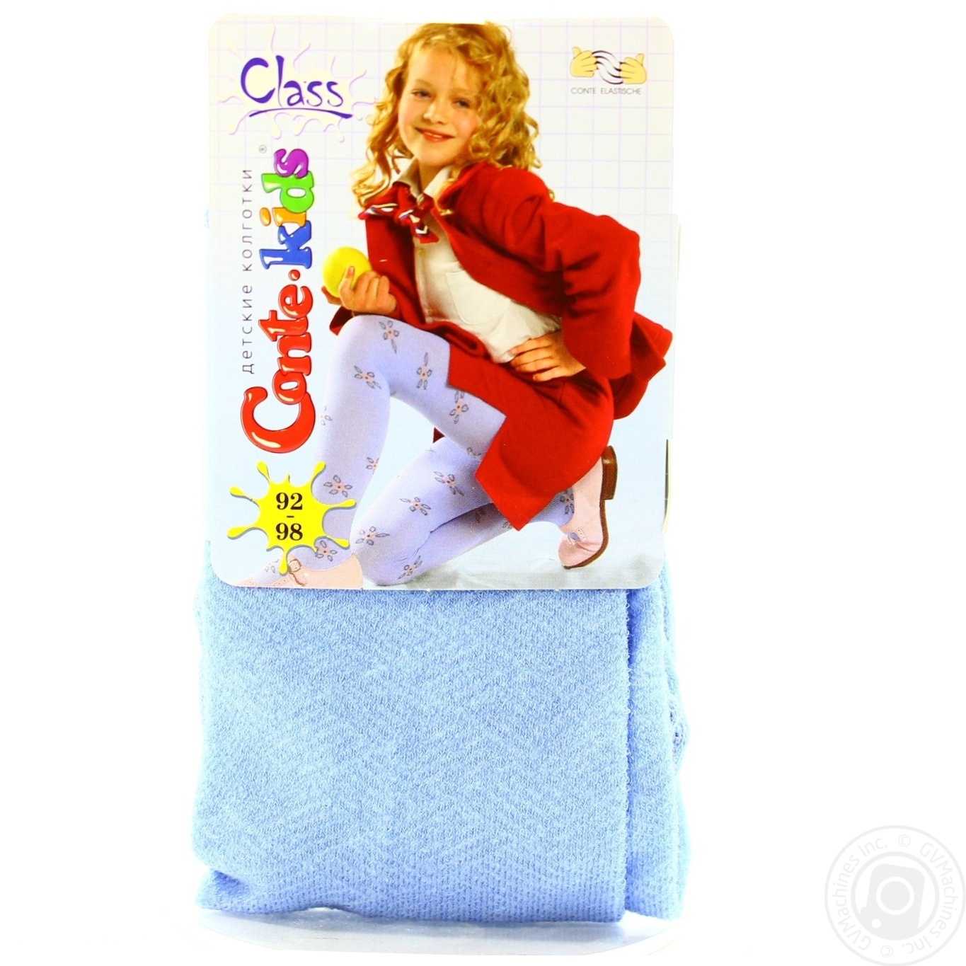 

Колготки Conte-kids Class детские хлопковые голубые 92-98р
