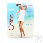 Колготки жін. SUMMER 8 den р.4 Bronz х12