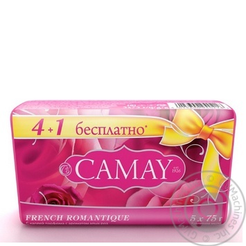 Мыло туалетное Camay Роминтик 4шт*75г купить, цены на МегаМаркет - фото 1