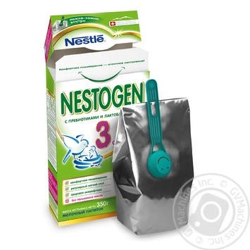 Dry infant milk formula Neastle Nestogen 3 with prebiotics for 10+ months babies 350g - buy, prices for MegaMarket - photo 2