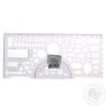 Лінійка офіцерська 20см арт. iTEM_L020 х50