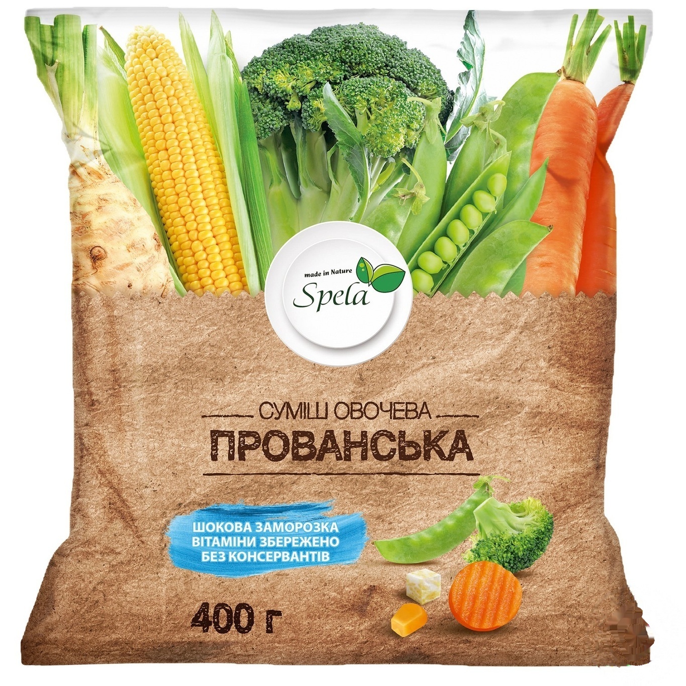 

Овощная смесь Spela Прованская замороженная 400г