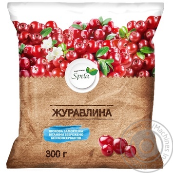 Журавлина Spela заморожена 300г купити, ціни на МегаМаркет - фото 2