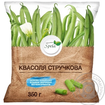 Фасоль стручковая Spela резаная замороженная 350г купить, цены на МегаМаркет - фото 1