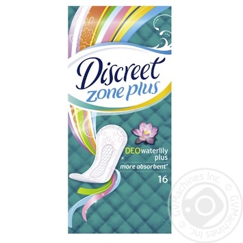 Liners Discreet Deo Water Lily Plus 16pcs - buy, prices for - photo 2