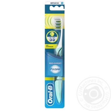 Soft Bristle Toothbrush Oral-B Pro-Expert Pulsar Antibacterial - buy, prices for NOVUS - photo 1