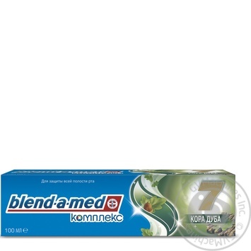 Toothpaste Blend-a-Med Complete 7 Oak Bark 100ml - buy, prices for MegaMarket - photo 7