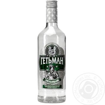 Нetman Hmelnitskyi Vodka on dill 0.5l - buy, prices for NOVUS - photo 2