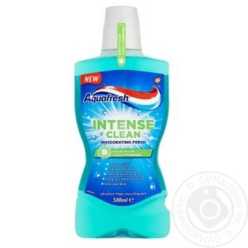 Ополіскувач для порожнини рота Aquafresh Інтенсивне очищення 500мл купити, ціни на МегаМаркет - фото 1