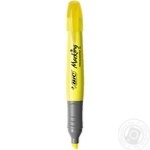 Текстовыделитель Bic желтый 1шт