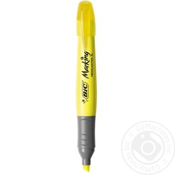 Текстовиділювач Bic жовтий 1шт купити, ціни на МегаМаркет - фото 1