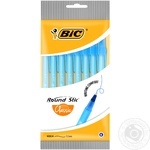 Ручка шариковая BIC Раунд Сток синяя 8шт