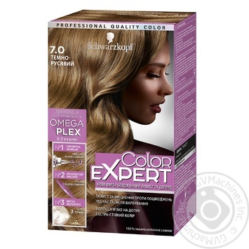 Фарба для волосся Color Expert 7-0 Темно-русявий 166,8мл купити, ціни на МегаМаркет - фото 1