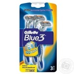 Disposable Razors Gillette Blue3 3count