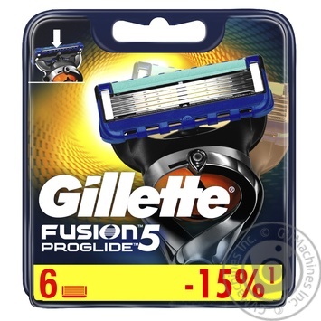Cartridge Gillette Proglide for shaving 6pcs - buy, prices for MegaMarket - photo 1