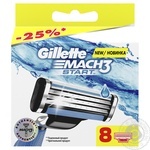 Cartridge Gillette for shaving