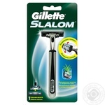 Men's Razor Gillette SLALOM with 1 Razor Blade