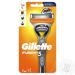 Бритва Gillette Fusion з 1 змінним картриджем