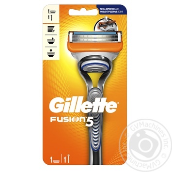 Бритва Gillette Fusion с 1 сменным картриджем купить, цены на МегаМаркет - фото 1