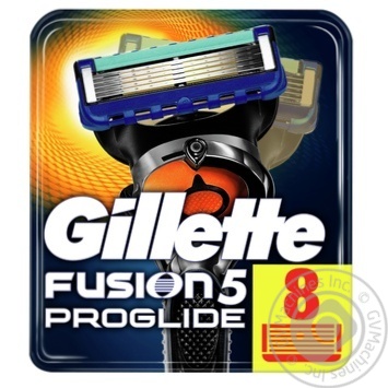 Змінні картриджи для гоління Gillette Fusion ProGlide 8шт купити, ціни на МегаМаркет - фото 2