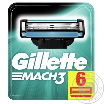 Cartridge Mach 3 for shaving 6pcs - buy, prices for MegaMarket - photo 2