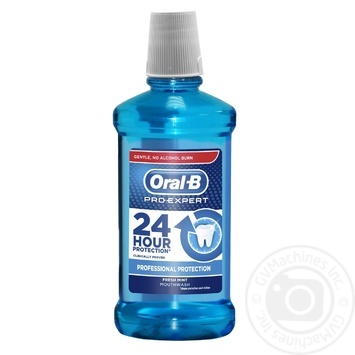 Ополаскиватель для полости рта Oral-B Pro-Expert Professional Protection Свежая мята 500мл купить, цены на МегаМаркет - фото 1