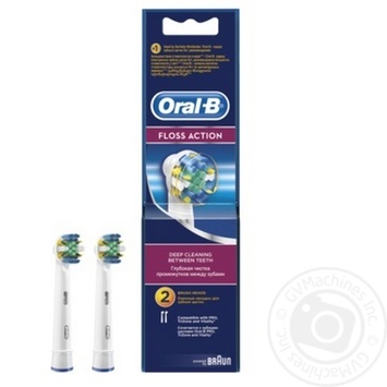 Змінні насадки для електричних зубних щіток Oral-B Floss Action EB25 2шт купити, ціни на МегаМаркет - фото 4