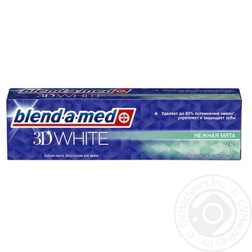 Toothpaste Blend-a-Med 3D White 100ml - buy, prices for MegaMarket - photo 1