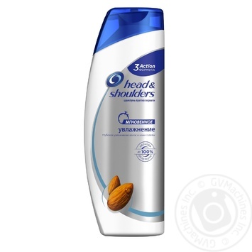 Head And Shoulders Moistening With Almonds Shampoo - buy, prices for MegaMarket - photo 1