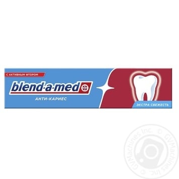 Toothpaste Blend-a-Med Anti-Karies Fresh 100ml - buy, prices for MegaMarket - photo 1