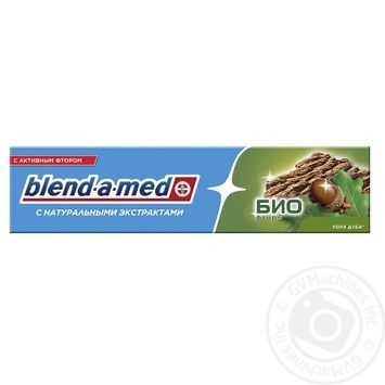 Toothpaste Blend-a-med Bio fluoride Oak Bark 100ml - buy, prices for MegaMarket - photo 1
